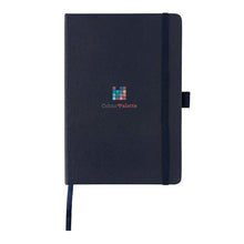 Carica l&#39;immagine nel visualizzatore di Gallery, block notes e taccuini personalizzati in cuoio rigenerato, carta colore blu-navy_blu 121749177 DET08
