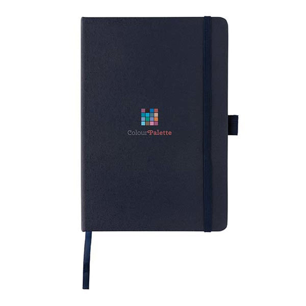 Carica l&#39;immagine nel visualizzatore di Gallery, block notes e taccuini personalizzati in cuoio rigenerato, carta colore blu-navy_blu 121749177 DET09
