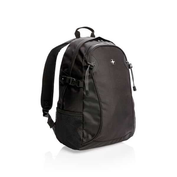zaini sportivi personalizzati in poliestere, poliestere colore nero_nero 121749265 VAR01