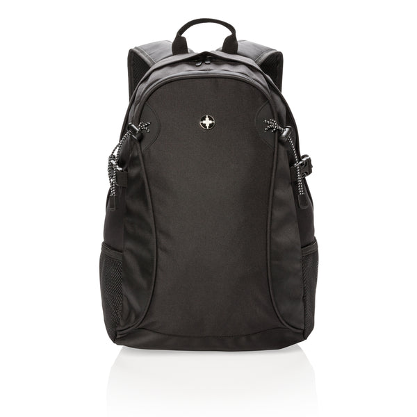 Carica l&#39;immagine nel visualizzatore di Gallery, zaini sportivi personalizzati in poliestere, poliestere colore nero_nero 121749265 DET08
