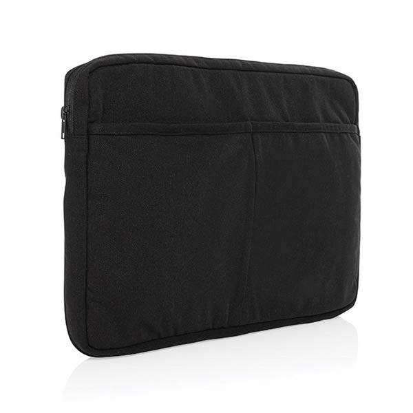 custodie per PC e tablet personalizzate in cotone riciclato colore nero_nero 121750531 VAR01