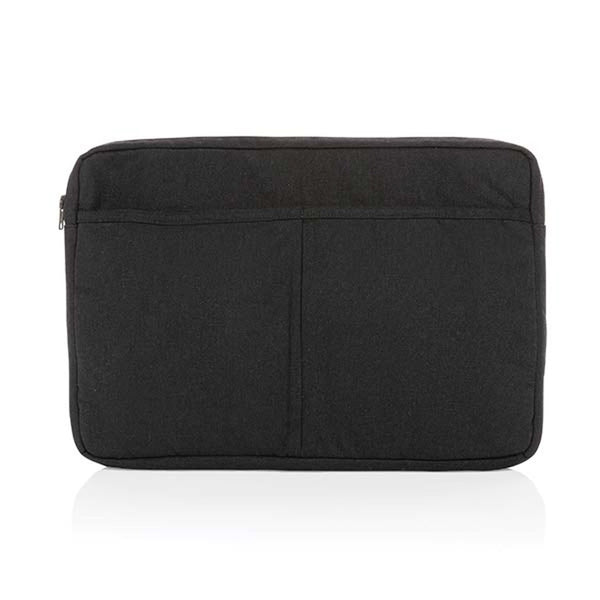 Carica l&#39;immagine nel visualizzatore di Gallery, custodie per PC e tablet personalizzate in cotone riciclato colore nero_nero 121750531 DET07
