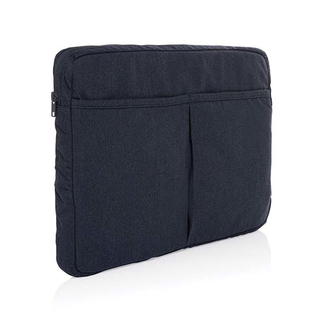 custodie per PC e tablet personalizzate in cotone riciclato colore blu-navy_blu 121750531 VAR05