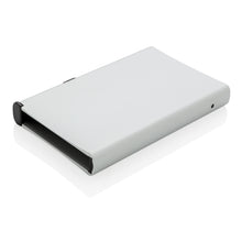 Carica l&#39;immagine nel visualizzatore di Gallery, porta carte di credito e portafogli stampati con logo in alluminio, abs colore argento_argento 121753721 DET04
