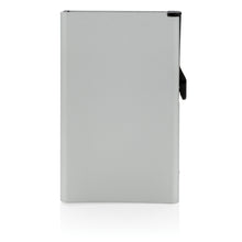 Carica l&#39;immagine nel visualizzatore di Gallery, porta carte di credito e portafogli stampati con logo in alluminio, abs colore argento_argento 121753721 DET05
