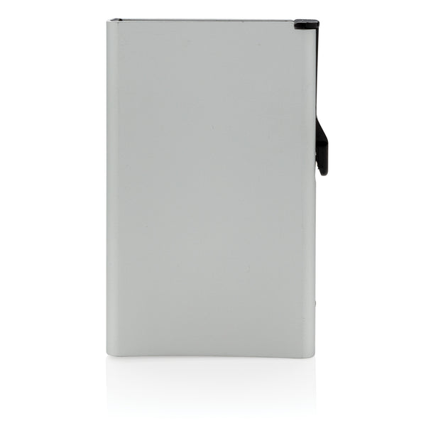 Carica l&#39;immagine nel visualizzatore di Gallery, porta carte di credito e portafogli stampati con logo in alluminio, abs colore argento_argento 121753721 DET09
