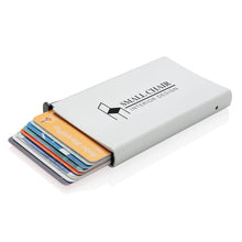 Carica l&#39;immagine nel visualizzatore di Gallery, porta carte di credito e portafogli stampati con logo in alluminio, abs colore argento_argento 121753721 DET06
