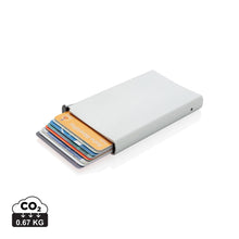 Carica l&#39;immagine nel visualizzatore di Gallery, porta carte di credito e portafogli stampati con logo in alluminio, abs colore argento_argento 121753721 DET01
