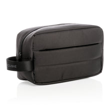 Carica l&#39;immagine nel visualizzatore di Gallery, pochette e beauty case personalizzate in rpet colore nero_nero 121753737 DET08
