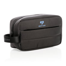 Carica l&#39;immagine nel visualizzatore di Gallery, pochette e beauty case personalizzate in rpet colore nero_nero 121753737 DET09
