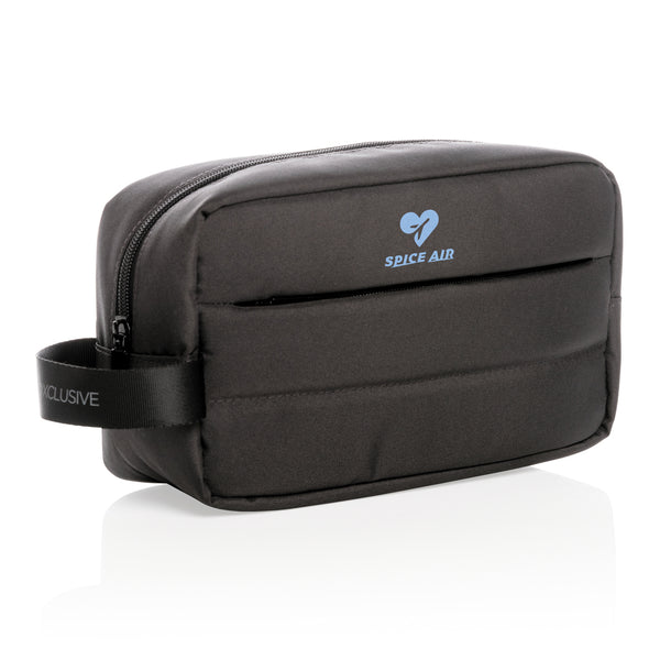Carica l&#39;immagine nel visualizzatore di Gallery, pochette e beauty case personalizzate in rpet colore nero_nero 121753737 DET09
