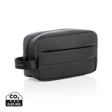 Carica l&#39;immagine nel visualizzatore di Gallery, pochette e beauty case personalizzate in rpet colore nero_nero 121753737 DET01
