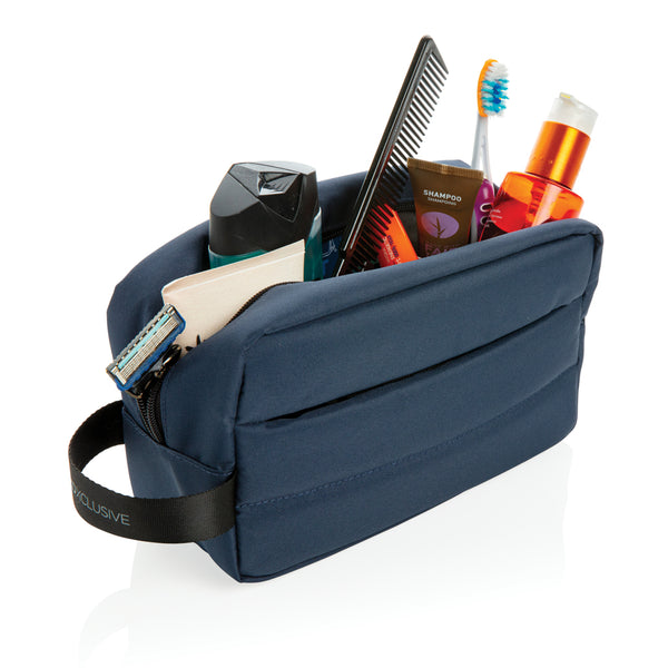 Carica l&#39;immagine nel visualizzatore di Gallery, pochette e beauty case personalizzate in rpet colore blu-navy_blu 121753737 DET09
