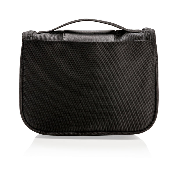 Carica l&#39;immagine nel visualizzatore di Gallery, pochette e beauty case personalizzate in poliestere, pu colore nero_nero 121753748 DET07
