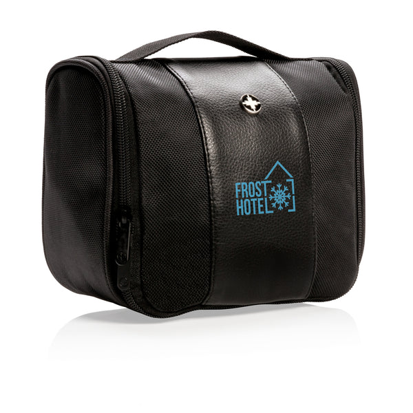 Carica l&#39;immagine nel visualizzatore di Gallery, pochette e beauty case personalizzate in poliestere, pu colore nero_nero 121753748 DET07
