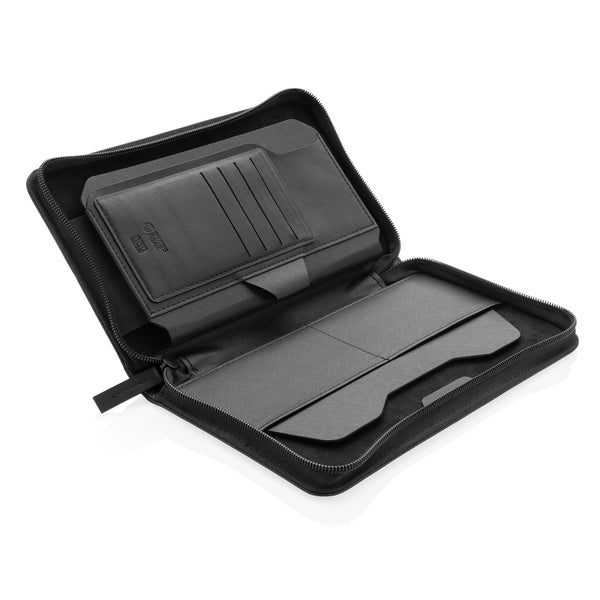 Carica l&#39;immagine nel visualizzatore di Gallery, portafogli e porta carte di credito personalizzati in pu colore nero_nero 121753751 DET09
