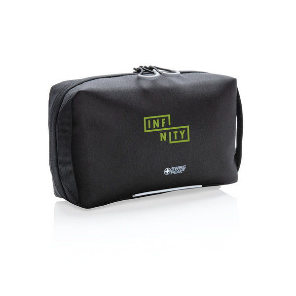 Carica l&#39;immagine nel visualizzatore di Gallery, pochette e beauty case personalizzate in rpet, rpet colore nero_nero 121753756 DET09
