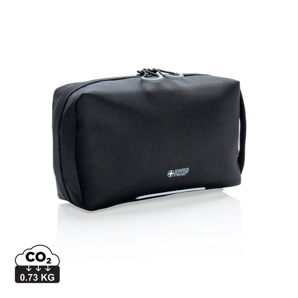 Carica l&#39;immagine nel visualizzatore di Gallery, pochette e beauty case personalizzate in rpet, rpet colore nero_nero 121753756 DET09
