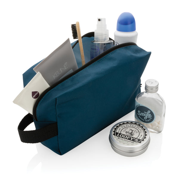 Carica l&#39;immagine nel visualizzatore di Gallery, pochette e beauty case personalizzate in rpet colore blu-navy_blu 121753793 DET09
