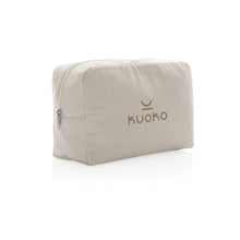 Carica l&#39;immagine nel visualizzatore di Gallery, pochette e beauty case da personalizzare in canapa riciclato colore off-white_bianco 121753795 DET07
