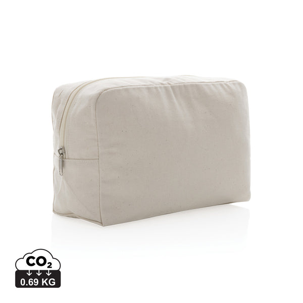 Carica l&#39;immagine nel visualizzatore di Gallery, pochette e beauty case da personalizzare in canapa riciclato colore off-white_bianco 121753795 DET08
