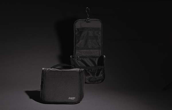 Carica l&#39;immagine nel visualizzatore di Gallery, pochette e beauty case personalizzate in rpet colore nero_nero 121753802 DET08
