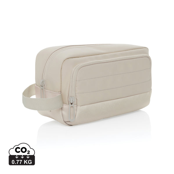 Carica l&#39;immagine nel visualizzatore di Gallery, pochette e beauty case personalizzate in rpet, rpet colore beige_naturale 121753803 DET08
