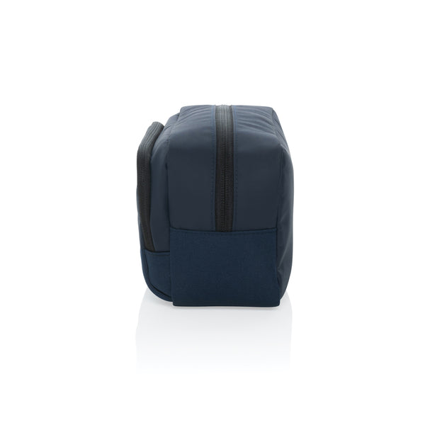 Carica l&#39;immagine nel visualizzatore di Gallery, pochette e beauty case personalizzate in rpet, rpet colore blu-navy_blu 121753803 DET08
