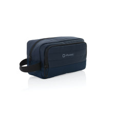 Carica l&#39;immagine nel visualizzatore di Gallery, pochette e beauty case personalizzate in rpet, rpet colore blu-navy_blu 121753803 DET08
