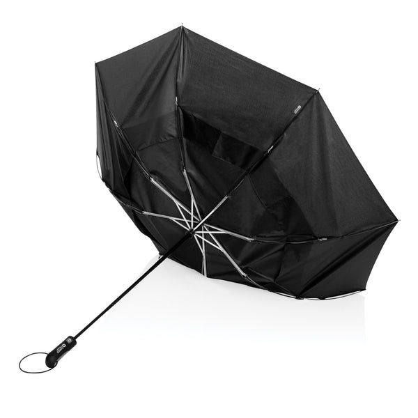 Carica l&#39;immagine nel visualizzatore di Gallery, ombrelli pieghevoli personalizzati in rpet, alluminio colore nero_nero 121756750 DET09
