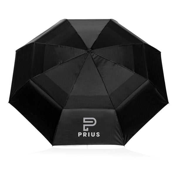 Carica l&#39;immagine nel visualizzatore di Gallery, ombrelli pieghevoli personalizzati in rpet, alluminio colore nero_nero 121756750 DET09
