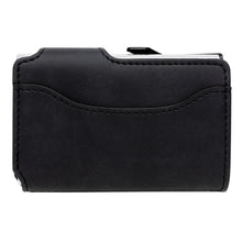 Carica l&#39;immagine nel visualizzatore di Gallery, portafogli e porta carte di credito personalizzati in alluminio, pu colore nero_nero 121756751 DET06
