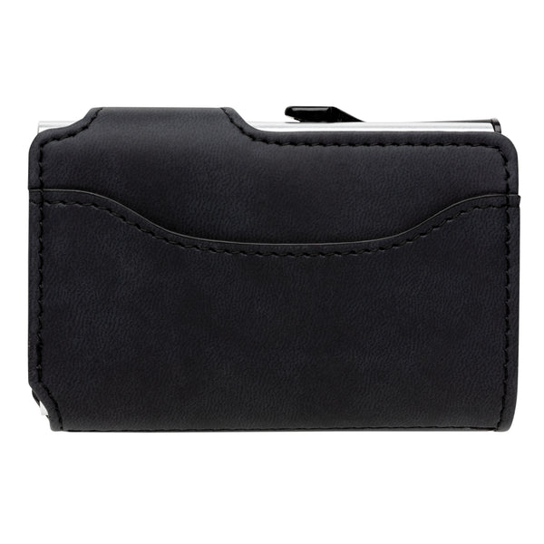 Carica l&#39;immagine nel visualizzatore di Gallery, portafogli e porta carte di credito personalizzati in alluminio, pu colore nero_nero 121756751 DET09
