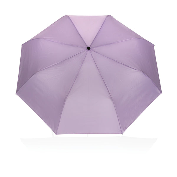 Carica l&#39;immagine nel visualizzatore di Gallery, ombrelli pieghevoli stampati con logo in rpet colore lavanda_viola 121756760 DET09

