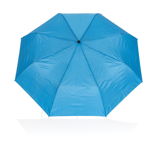 Carica l&#39;immagine nel visualizzatore di Gallery, ombrelli pieghevoli pubblicitari in rpet colore tranquil-blue_azzurro 121756760 DET09
