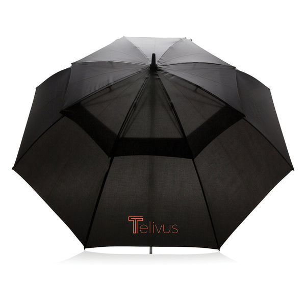 Carica l&#39;immagine nel visualizzatore di Gallery, ombrelli maxi e golf personalizzati in rpet, acciaio colore nero_nero 121756761 DET05
