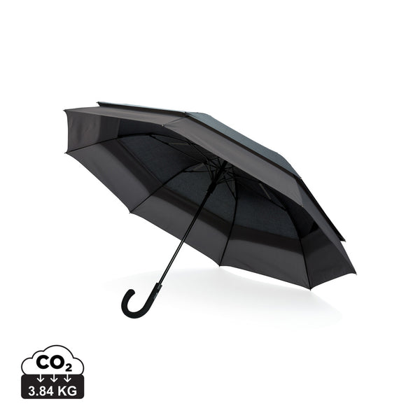Carica l&#39;immagine nel visualizzatore di Gallery, ombrelli maxi e golf personalizzati in rpet, fibra di vetro colore nero_nero 121756762 DET08
