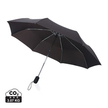 Carica l&#39;immagine nel visualizzatore di Gallery, ombrelli pieghevoli personalizzati in rpet, fibra di vetro colore nero_nero 121756765 DET01
