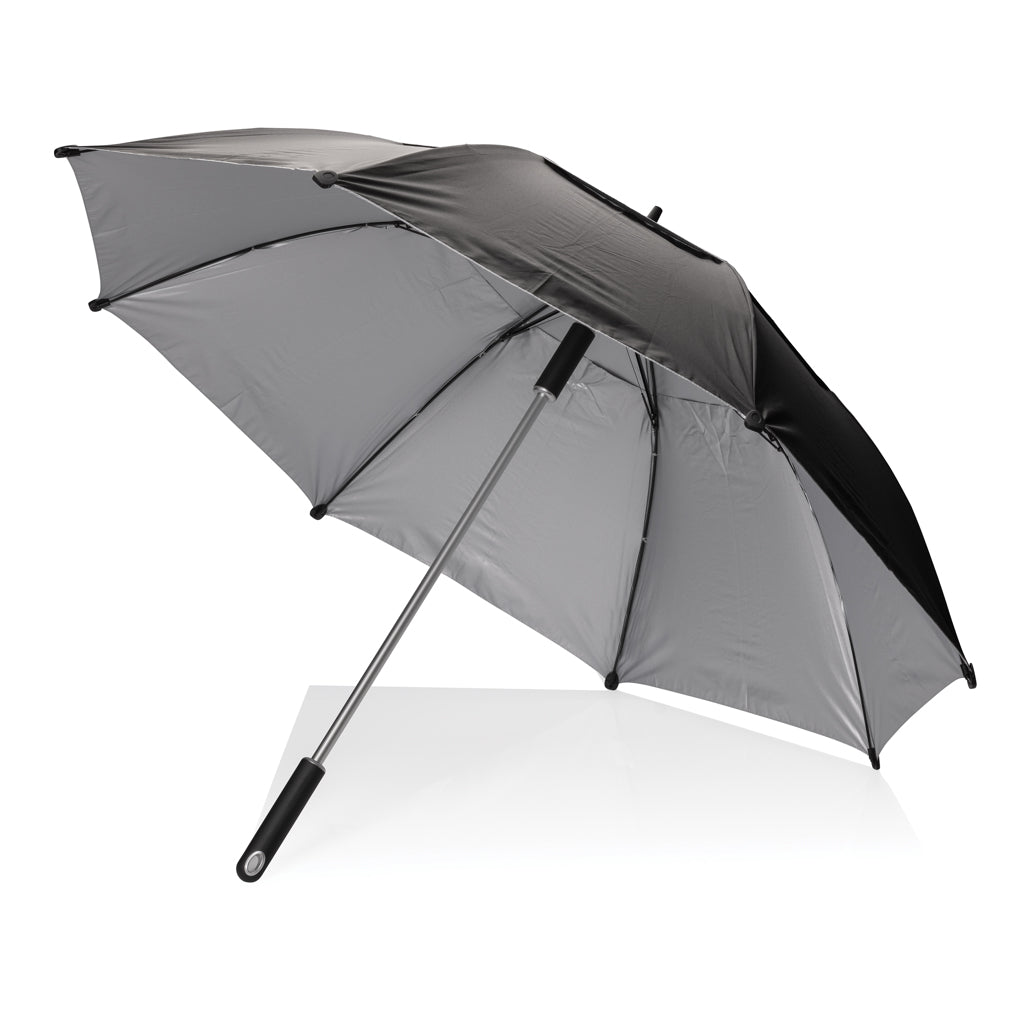 ombrelli golf e maxi personalizzati in rpet, alluminio colore nero_nero 121756766 VAR01