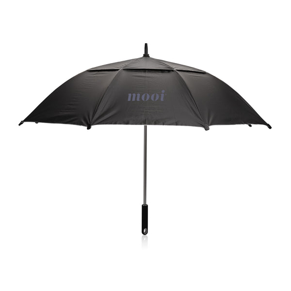 Carica l&#39;immagine nel visualizzatore di Gallery, ombrelli golf e maxi personalizzati in rpet, alluminio colore nero_nero 121756766 DET09
