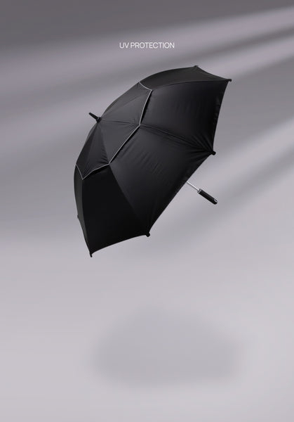 Carica l&#39;immagine nel visualizzatore di Gallery, ombrelli golf e maxi personalizzati in rpet, alluminio colore nero_nero 121756766 DET09

