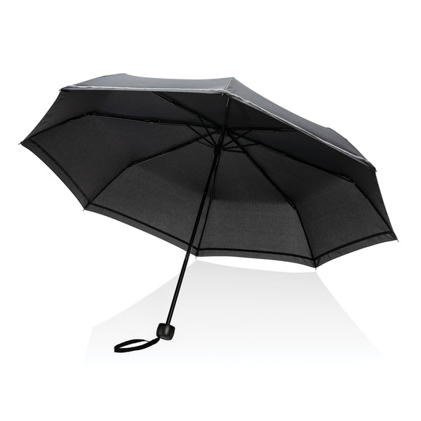 Carica l&#39;immagine nel visualizzatore di Gallery, ombrelli mini personalizzati in rpet, metallo colore nero_nero 121756771 DET07
