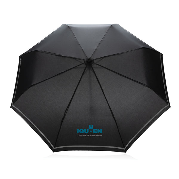 Carica l&#39;immagine nel visualizzatore di Gallery, ombrelli mini personalizzati in rpet, metallo colore nero_nero 121756771 DET07
