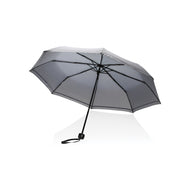 ombrelli pieghevoli da personalizzare in rpet, metallo colore grigio_grigio 121756771 VAR02
