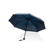 ombrelli pieghevoli personalizzati in rpet, metallo colore blu-navy_blu 121756771 VAR03