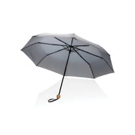 ombrelli pieghevoli da personalizzare in rpet, metallo colore carbon-fossile_grigio 121756774 VAR02