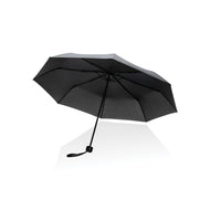 ombrelli pieghevoli personalizzati in rpet, metallo colore nero_nero 121756775 VAR01