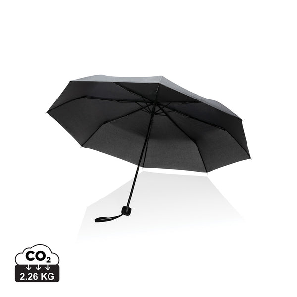 Carica l&#39;immagine nel visualizzatore di Gallery, ombrelli pieghevoli personalizzati in rpet, metallo colore nero_nero 121756775 DET06
