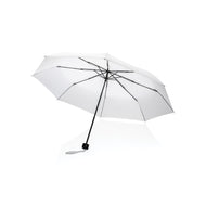 ombrelli pieghevoli da personalizzare in rpet, metallo colore bianco_bianco 121756775 VAR03