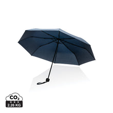 Carica l&#39;immagine nel visualizzatore di Gallery, ombrelli pieghevoli personalizzati in rpet, metallo colore blu-navy_blu 121756775 DET01
